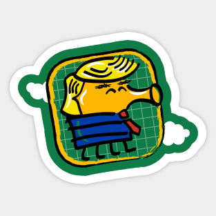 doodle trump Sticker